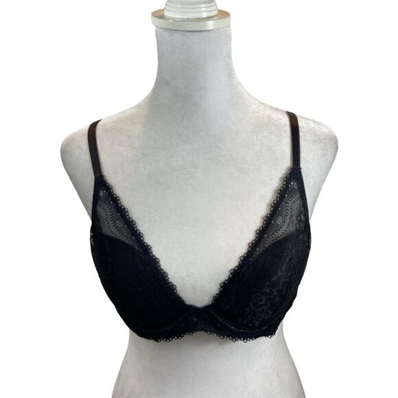b.tempt'd Women's B. Enticing Contour Bra Black Size 34B - Picture 4 of 9